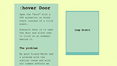 CSS3 doors